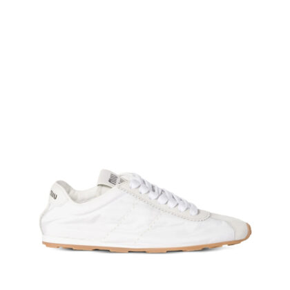 Miu Miu Plume Lace-up Sneakers