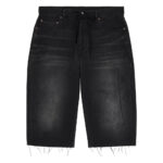 Mm6 Maison Margiela Frayed Denim Shorts