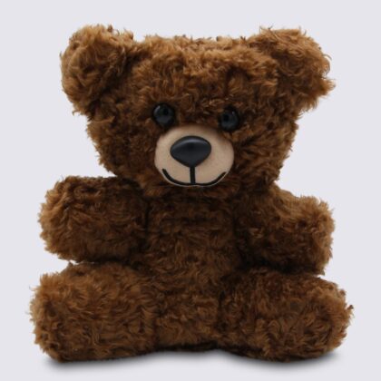 Moschino Brown Leather Clutche