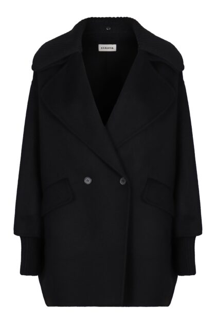 Parosh Double-breasted Coat In Wool