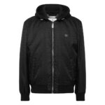 Philipp Plein Logo-pattern Hooded Bomber Jacket