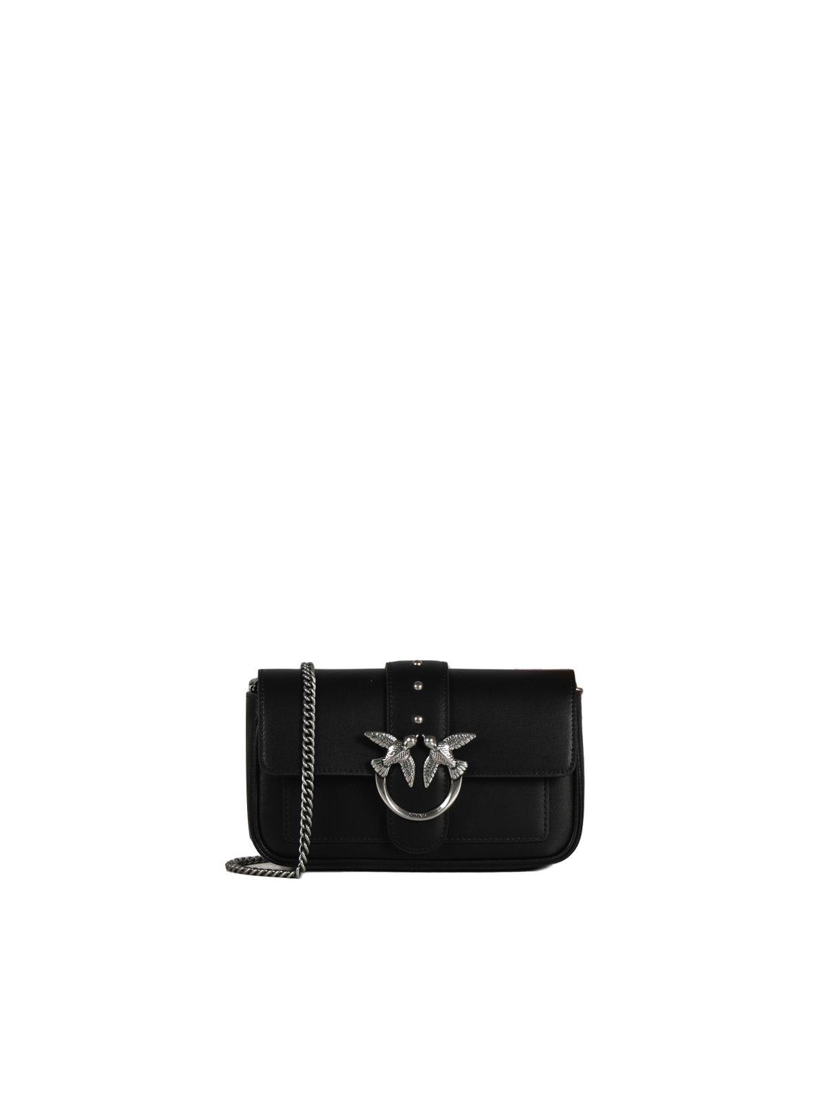 Pinko Love Chain Linked Crossbody Bag
