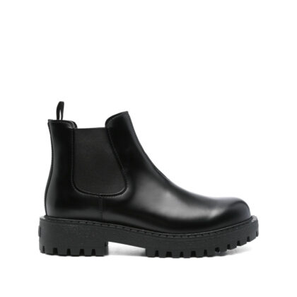 Prada 45mm Leather Chelsea Boots