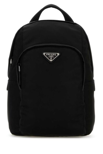 Prada Black Re-nylon Backpack