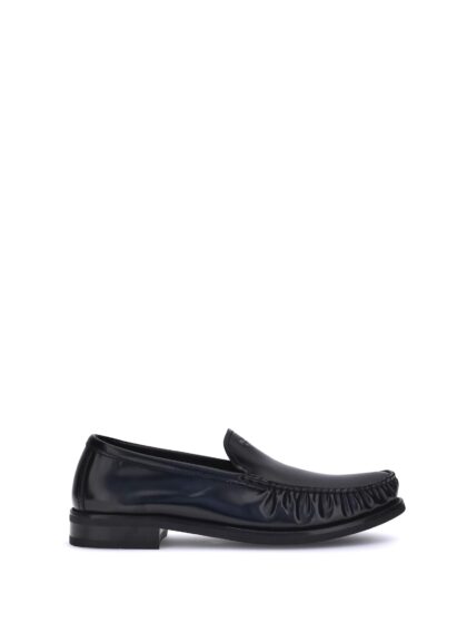 Prada Brushed Leather Loafers