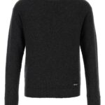 Prada Charcoal Cashmere Blend Sweater