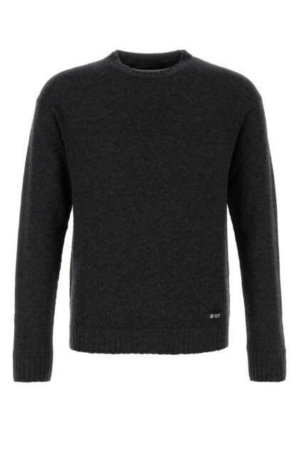 Prada Charcoal Cashmere Blend Sweater