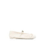 Prada Crochet Ballet Flats