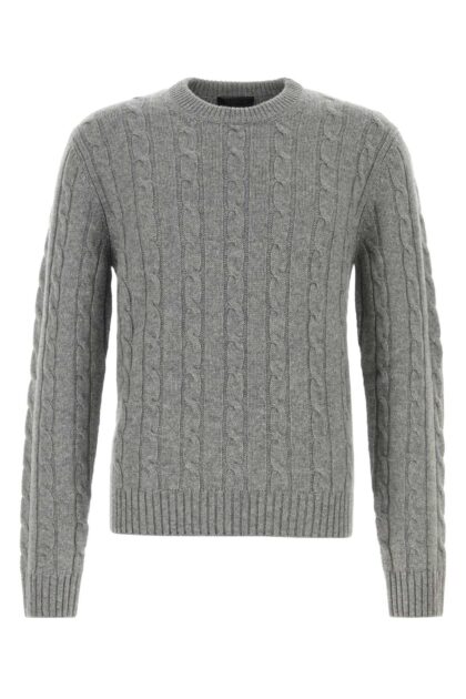 Prada Grey Cashmere Sweater