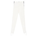 Prada Stirrup-detail Stripe Leggings