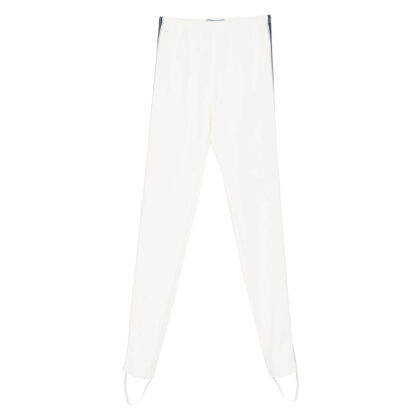 Prada Stirrup-detail Stripe Leggings