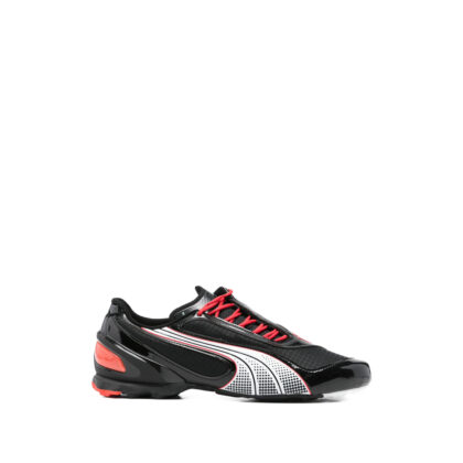 Puma V-S1 Striped Lace-up Sneakers