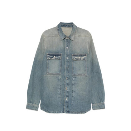 Rick Owens Drkshdw Denim Outershirt Jacket