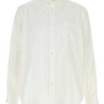 Sacai White Poplin And Oxford Shirt