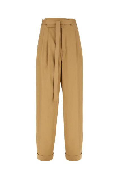 Saint Laurent Beige Cotton Pants