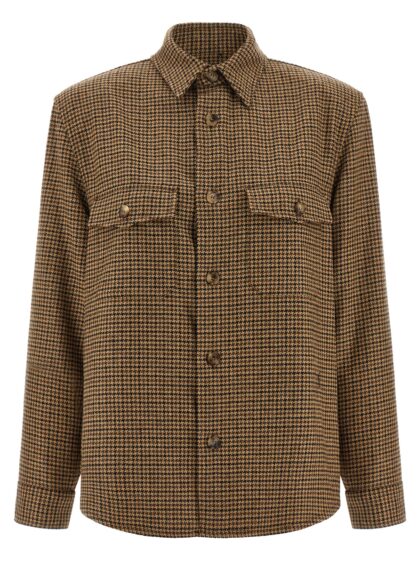 Saint Laurent Houndstooth Overshirt