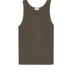 Saint Laurent Ribbed Cotton Top