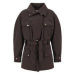 The Andamane Belted-waistband Multi-pocket Jacket