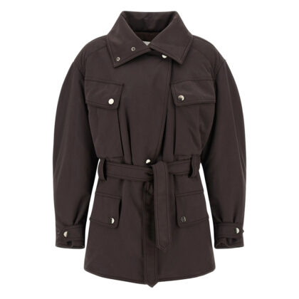 The Andamane Belted-waistband Multi-pocket Jacket