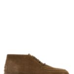 Tod's Mud Suede Lace-up Shoes