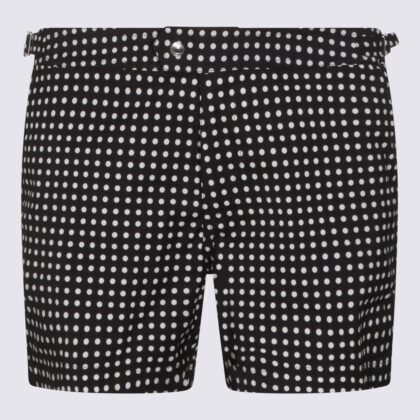 Tom Ford Black And White Beachwear