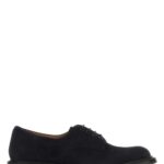 Tricker's Midnight Blue Suede Daniel Lace-up Shoes