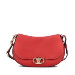 Valentino Garavani Ohval Foldover Top Shoulder Bag