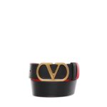 Valentino Garavani Vlogo Signature Calfskin Belt
