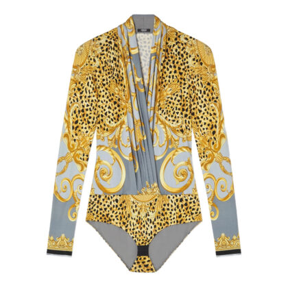 Versace Graphic-print Bodysuit