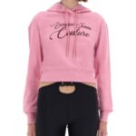 Versace Jeans Couture Cropped Sweatshirt With Logo