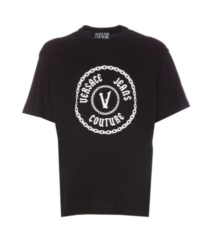 Versace Jeans Couture Gothic V-emblem T-shirt