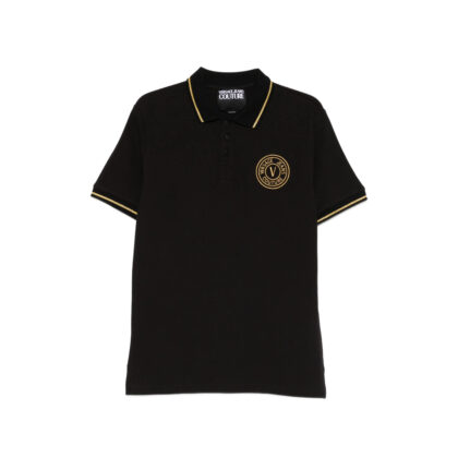 Versace Jeans Couture Logo-appliqué Polo Shirt