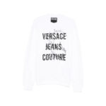 Versace Jeans Couture Printed Crew-neck Sweatshirt