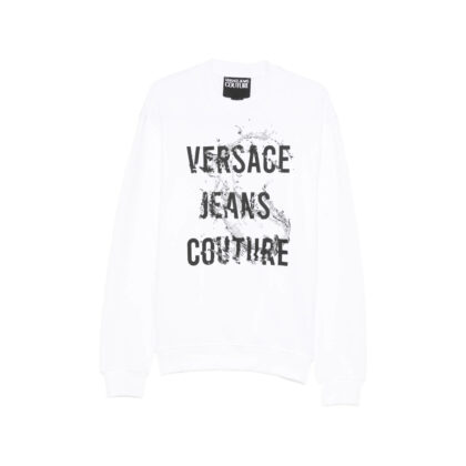 Versace Jeans Couture Printed Crew-neck Sweatshirt
