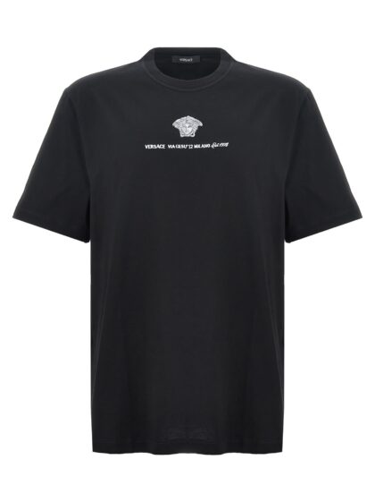 Versace Logo Embroidery T-shirt