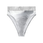 Versace Underwear Metallic Biquini Button
