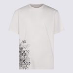 Y-3 Chalk White Cotton T-shirt