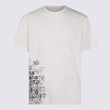 Y-3 Chalk White Cotton T-shirt