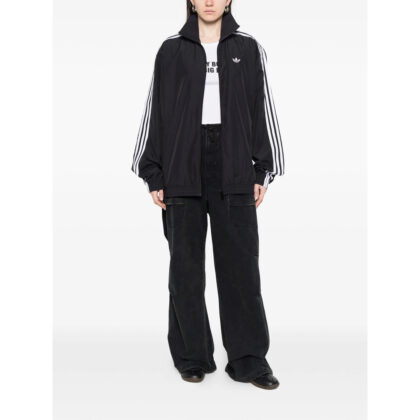 Adidas Logo-detail Zip Sweatshirt