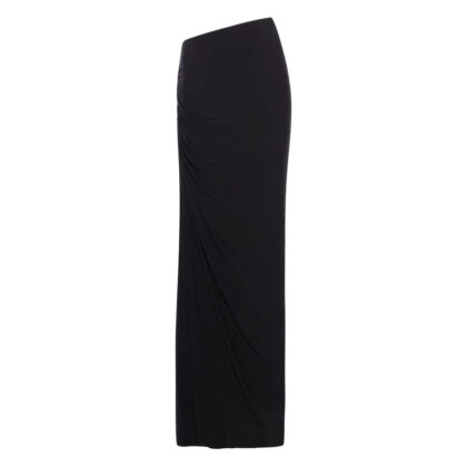 Alaïa Draped Maxi Skirt