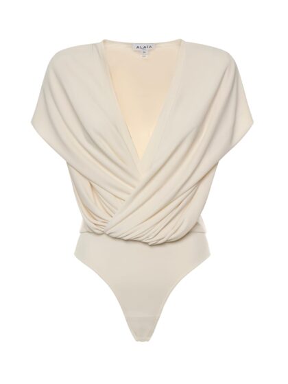 Alaia Viscose Bodysuit With Hood