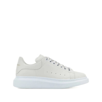 Alexander Mcqueen Oversized Leather Lace-up Sneakers