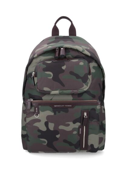 Anya Hindmarch camouflage Multi Pocket Backpack