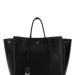 Balenciaga Black Leather Carry All Hampton Shopping Bag