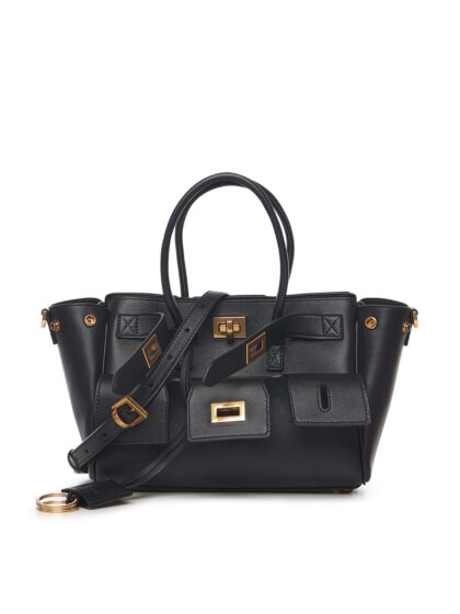 Balenciaga Carry All Bel Air Mini Leather Bag