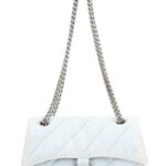 Balenciaga Denim Crush S Shoulder Bag