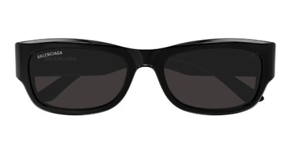 Balenciaga Eyewear Bb0390sk-001 - Black / Asian Fit Sunglasses