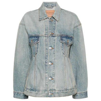 Balenciaga Hourglass Denim Jacket