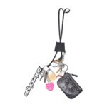 Balenciaga Logo Charm Keyring