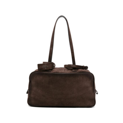 Balenciaga Medium Carrie Brown Tote Bag